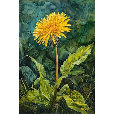 Tableau de Fleur Jaune